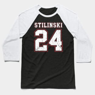 stil hockey grunge 24 Baseball T-Shirt